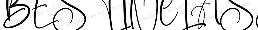 BESTINCLASS Regular字体转换